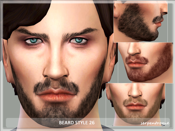 Sims 4 Beard Style 26 by Serpentrogue at TSR
