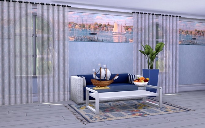 Sims 4 Maritime panel by ihelen at ihelensims