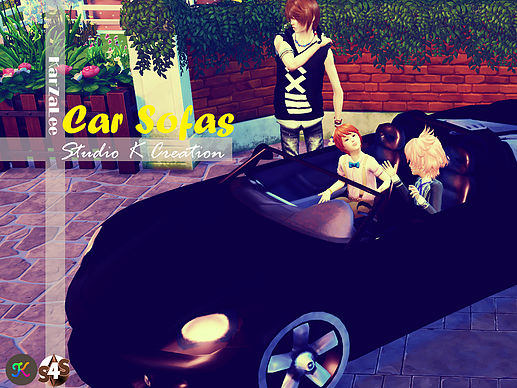 Sims 4 Car Sofas at Studio K Creation