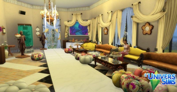 Ode à Devdas et Paro mansion by Coco Simy at L’UniverSims » Sims 4 Updates