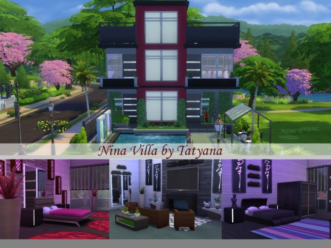 Sims 4 Nina Villa at Tatyana Name