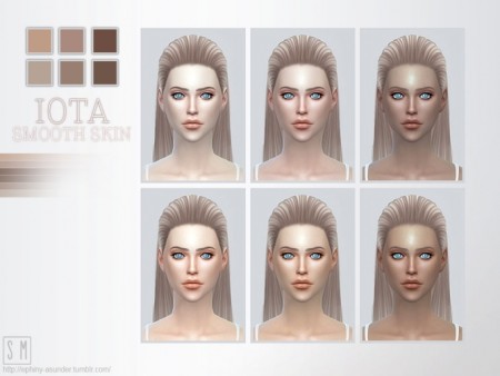 Iota Smooth Skin V1 by MYOBI at SimsWorkshop