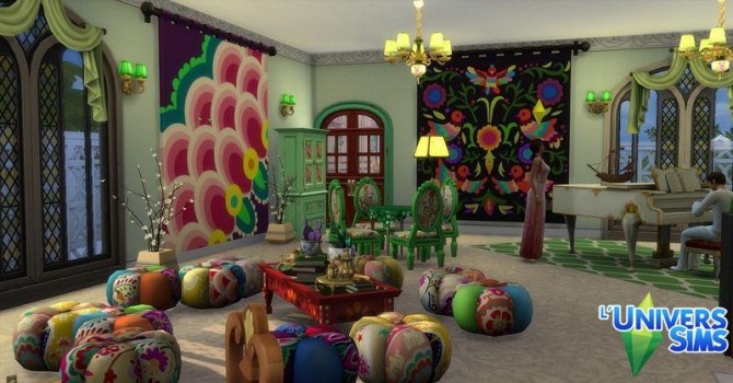 Sims 4 Ode à Devdas et Paro mansion by Coco Simy at L’UniverSims