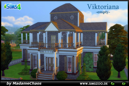 Victorian house by MadameChaos at Blacky’s Sims Zoo