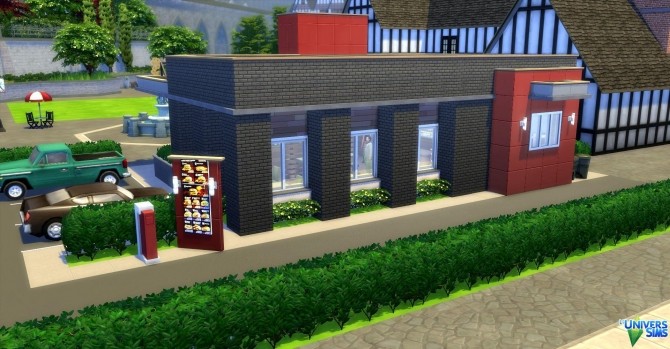 Sims 4 Mc Donalds by audrcami at L’UniverSims