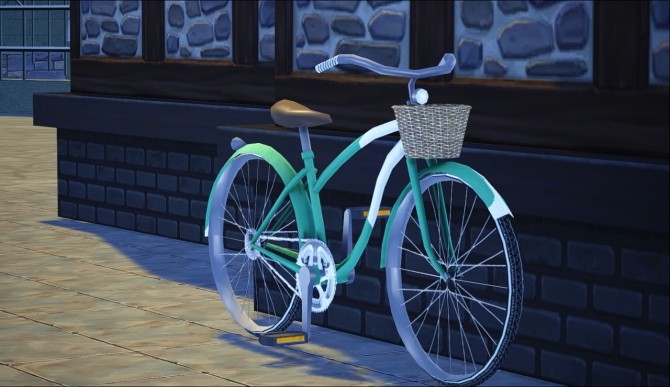 Sims 4 TS3 TS4 Smooth Cruise Bicycle at GreenGirl100