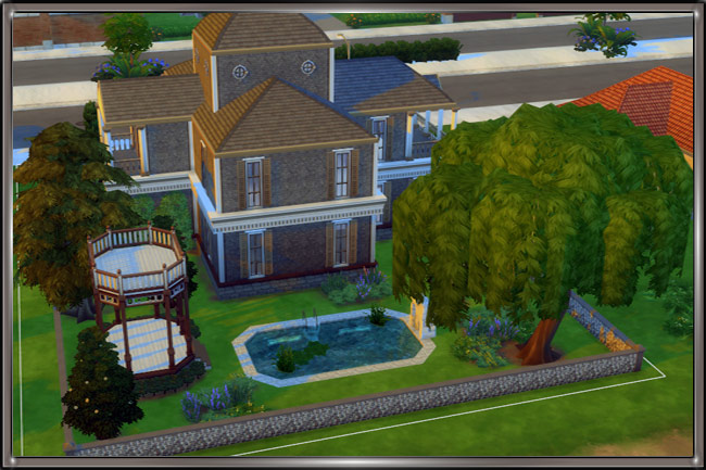Sims 4 Victorian house by MadameChaos at Blacky’s Sims Zoo