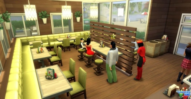 Sims 4 Mc Donalds by audrcami at L’UniverSims