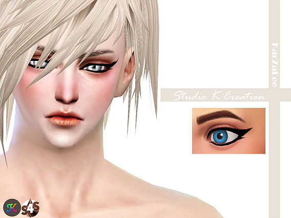 Sims 4 YamiYugi eyeliner at Studio K Creation