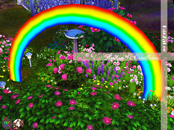 Sims 4 Colourful rainbow at Studio K Creation