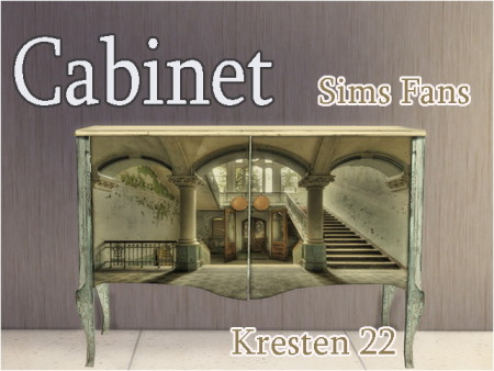 Cabinet conversion by Kresten 22 at Sims Fans