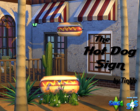 The Hot Dog Sign at Tinkerings by Tinkle