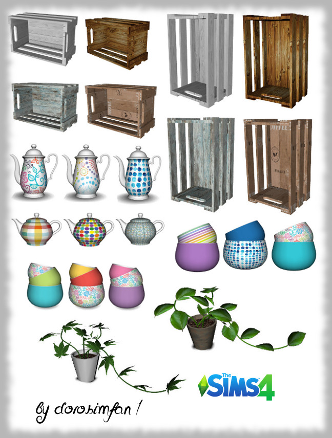 Sims 4 Bucore Kitchen Clutter by dorosimfan1 at Sims Marktplatz