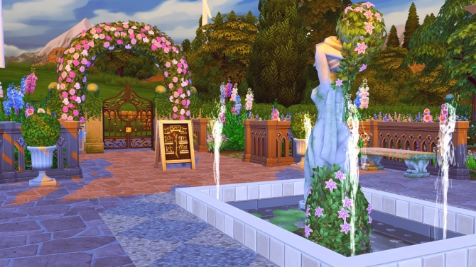 Goth Gardens at Jenba Sims » Sims 4 Updates