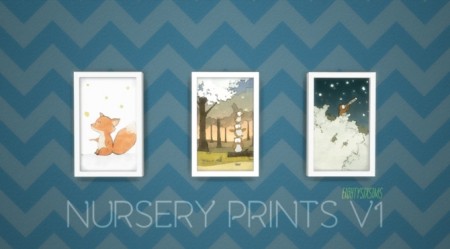 Nursery Prints by eightysixsims at SimsWorkshop
