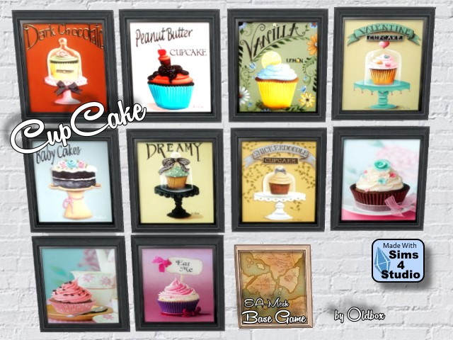 Sims 4 Cupcake pictures by Oldbox at All 4 Sims