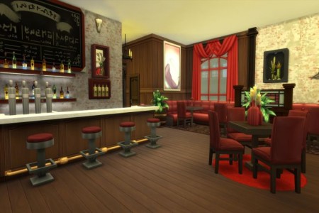 Enrico's restaurants by ChiLLi at Blacky’s Sims Zoo » Sims 4 Updates