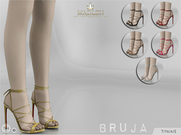 Sims 4 Madlen Bruja Shoes by MJ95 at TSR