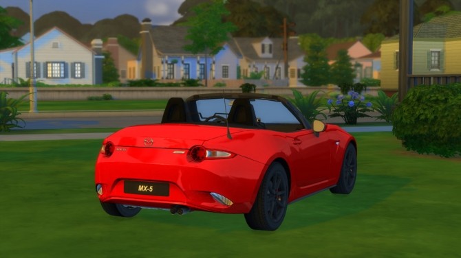 Sims 4 Mazda MX 5 at Understrech Imagination