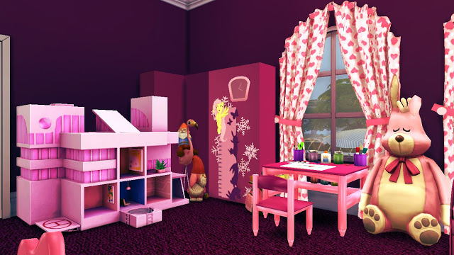 Sims 4 City Girl Kidsroom at Sanjana sims