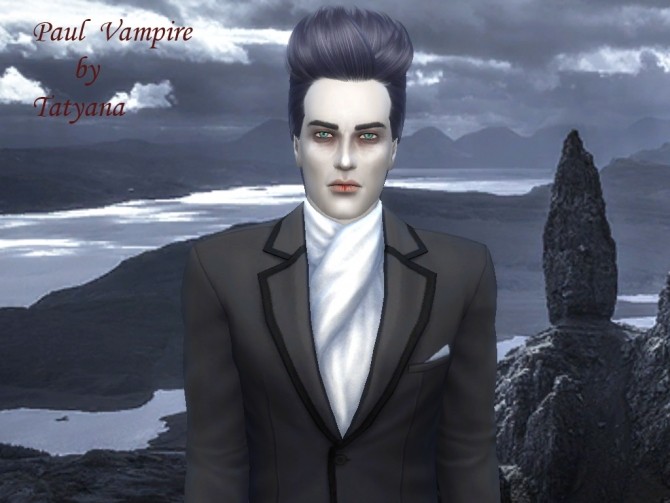 Sims 4 Paul Vampire at Tatyana Name