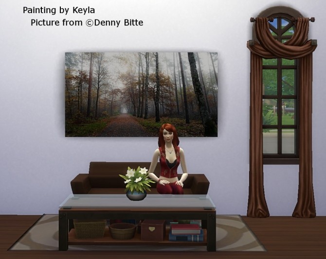 Sims 4 Denny Bittes paintings at Keyla Sims