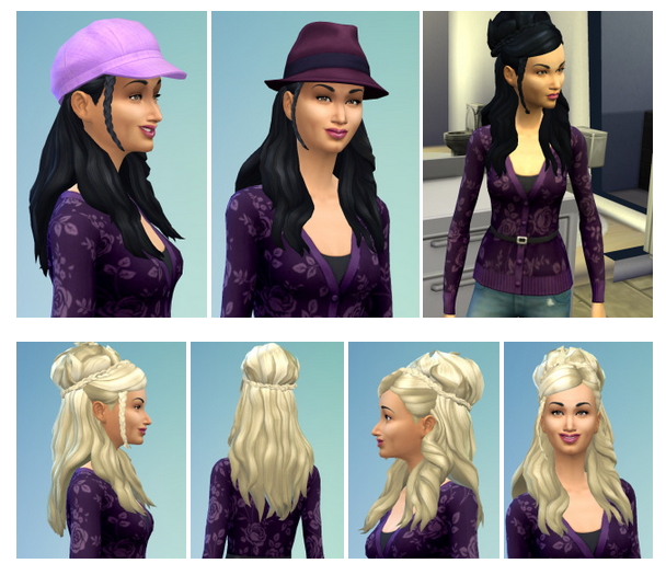 Sims 4 Hair Bomb at Birksches Sims Blog