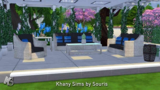 Sims 4 Nice livingroom by Souris at Khany Sims
