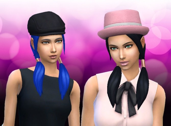 Sims 4 Pigtails Conversion at My Stuff