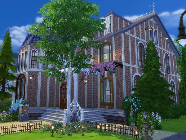 Sims 4 Lauren Estate by Ineliz at TSR