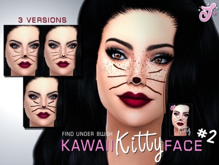 Kawaii Kitty Face #2 by SenpaiSimmer at TSR
