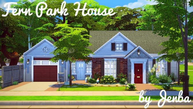 Sims 4 Fern Park House at Jenba Sims