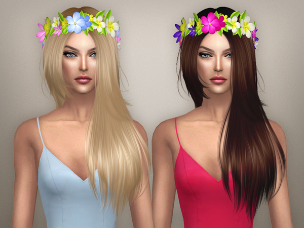 Sims 4 Hair s39 Anita by Sintiklia at TSR