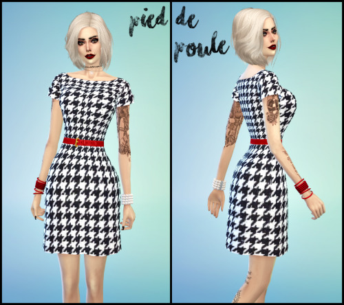 Sims 4 Dresses, swimsuits & t shirts at Sims4 by Mayara