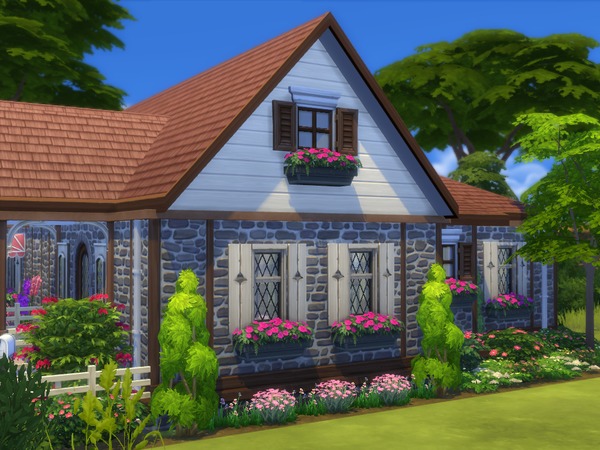 Sims 4 The Kimberly house by sharon337 at TSR