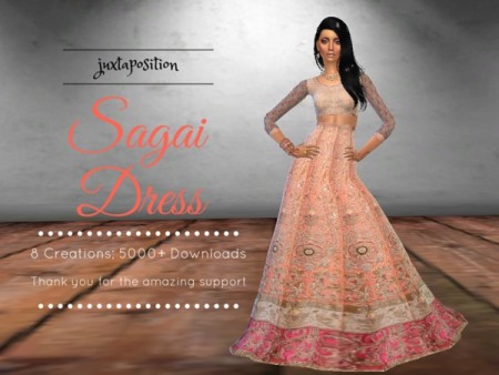 Sagai Dress by Juxtaposition at TSR