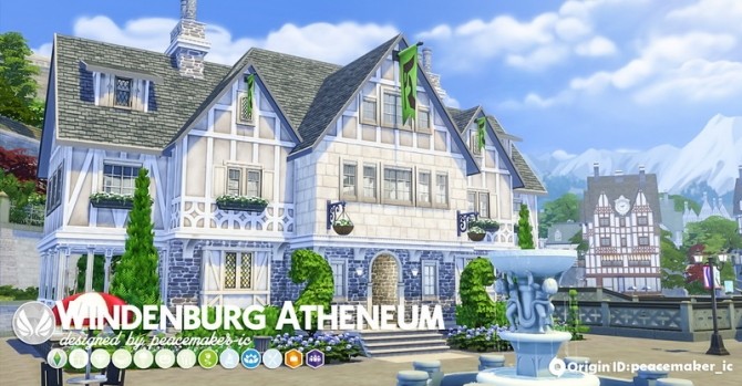 Sims 4 Windenburg Makeover Community Lot Dump at Simsational Designs