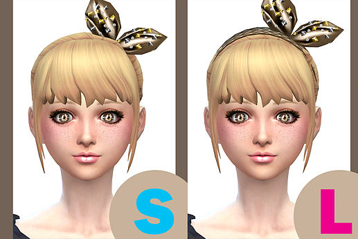 Sims 4 Stud headband at Studio K Creation