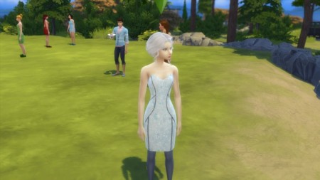 Periwinkle Frost Dress by Doctor Who_1987 at Mod The Sims