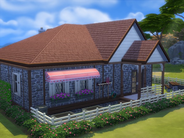 Sims 4 The Kimberly house by sharon337 at TSR