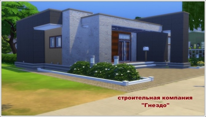 Sims 4 Tronic home at Sims by Mulena