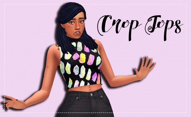 Sims 4 Crop Tops by Weepingsimmer at SimsWorkshop