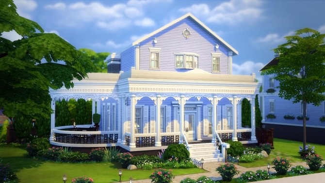 Sims 4 Rosemary house at Fezet’s Corporation