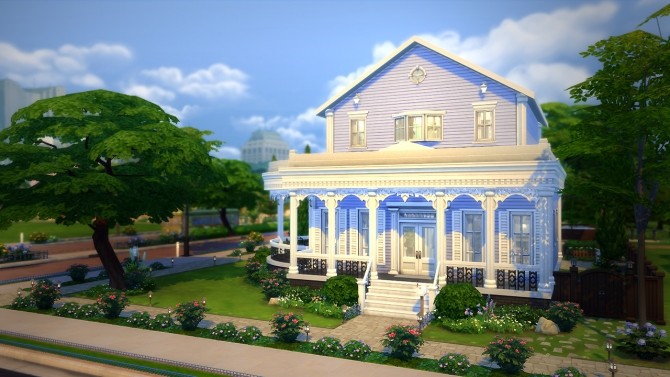 Sims 4 Rosemary house at Fezet’s Corporation