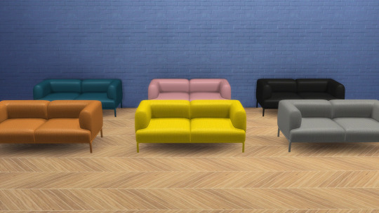 Sims 4 Bjørn Sofa 2 Seaters (Pay) at Meinkatz Creations