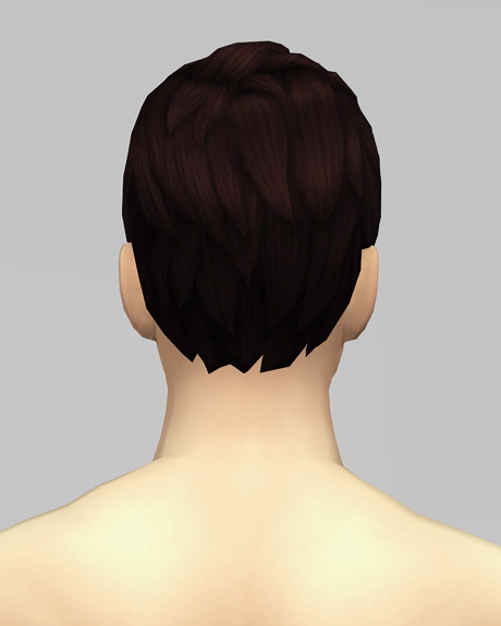 Sims 4 Beatle Boys Hair V1 at Rusty Nail