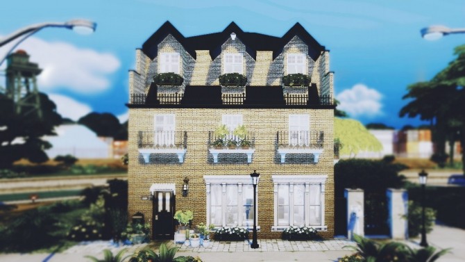 Sims 4 19 Devonshire Street house at Sims4 Luxury