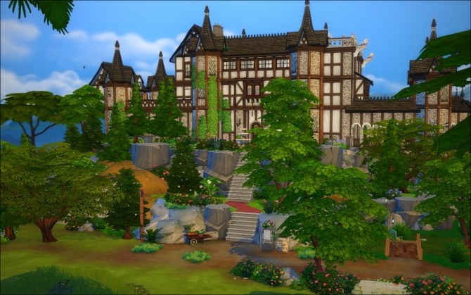 Sims 4 Blair Manor by Zagy at Mod The Sims