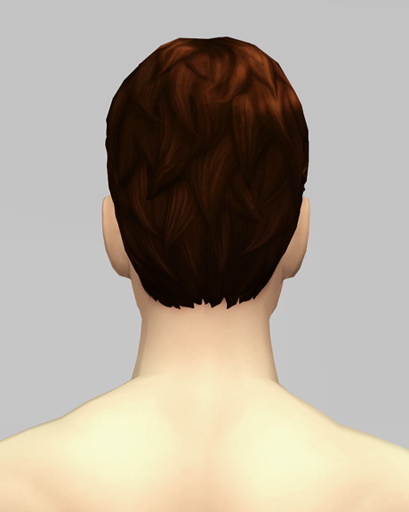 Sims 4 Beatle Boys Hair V2 at Rusty Nail