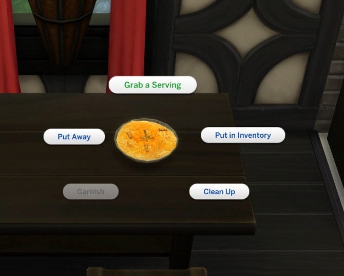 Sims 4 Peach Crumble Custom Food by icemunmun at Mod The Sims